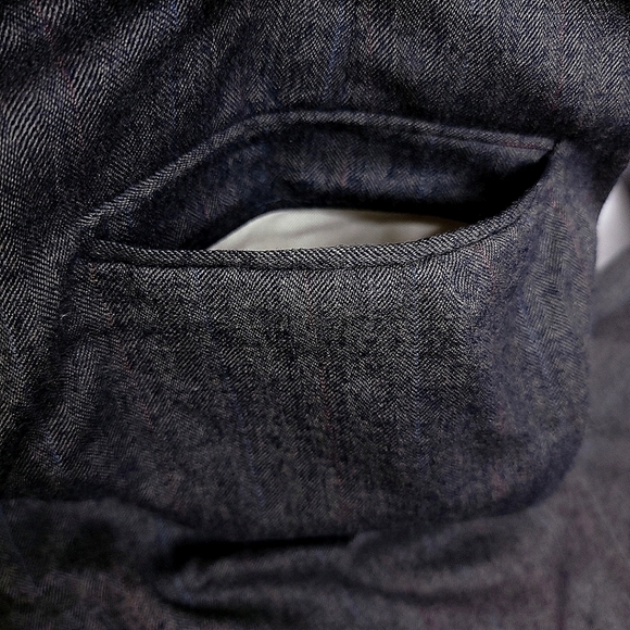 Gray Men's 40 x 28 Professional Pleated Formal Dress Pants made w/ Soft Material - Picture 9 of 10